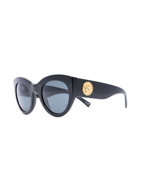 versace sonnenbrille damen weiß|Versace Eyewear Sonnenbrille Mit Medusa .